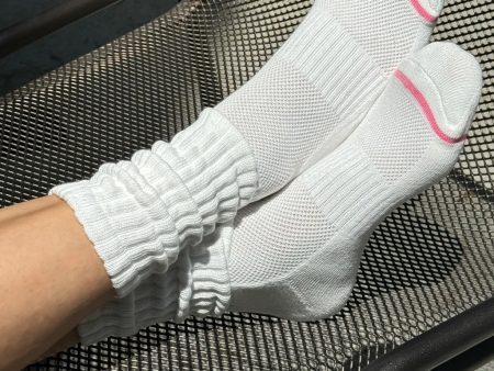 Ballet Socks - White For Cheap