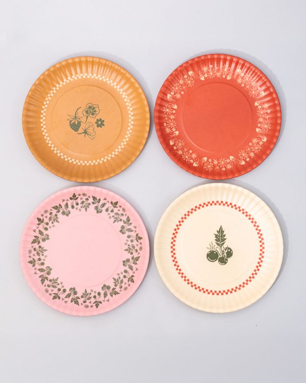 Dessert Plate Set - Garden For Discount