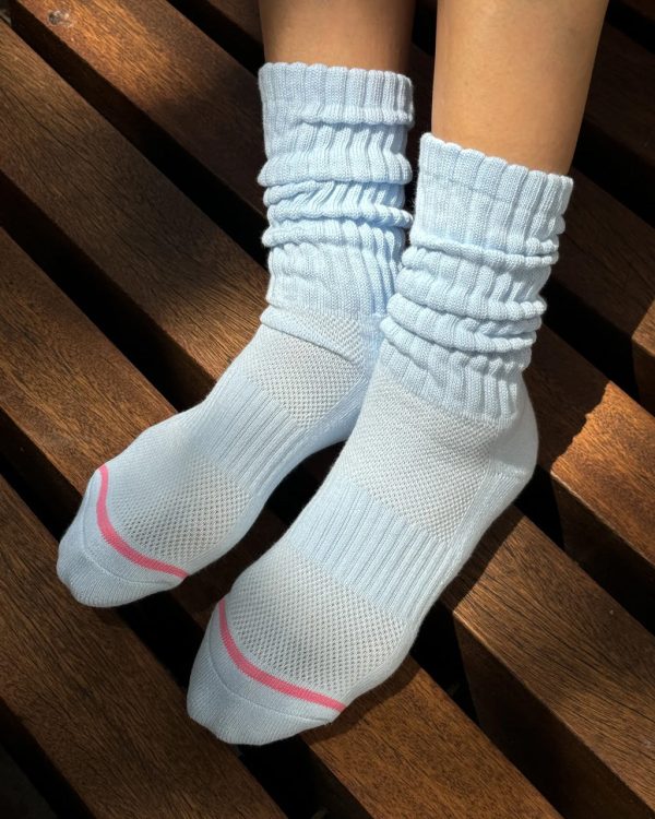 Ballet Socks - Baby Blue Cheap