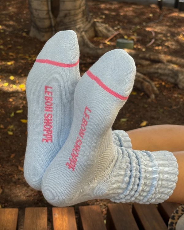 Ballet Socks - Baby Blue Cheap