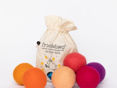 Tropical Sunset Eco Dryer Balls - Set of 6 Discount